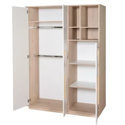 3-türiger Kleiderschrank Elva