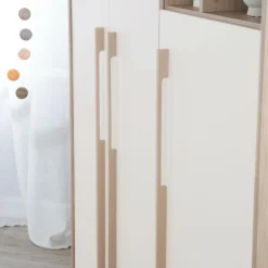 3-türiger Kleiderschrank Elva