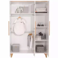 3-türiger Kleiderschrank Julie