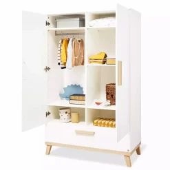 2-türiger Kleiderschrank Larsson