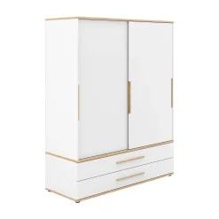 2-türiger Kleiderschrank Yolanda breit