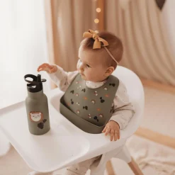 Trinkflasche Löwe Olive