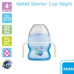 Trinklernbecher Starter Cup Night Waschbär 150ml