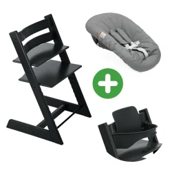 Trio Set Tripp Trapp® Buche Black