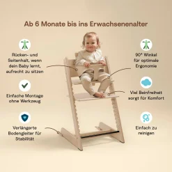 Trio Set Tripp Trapp® Buche Black