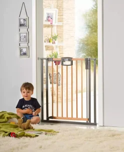 Türschutzgitter Easylock Wood Plus 80,5 - 88,5 cm