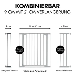 Universal Verlängerung 9cm für hauck Schutzgitter
