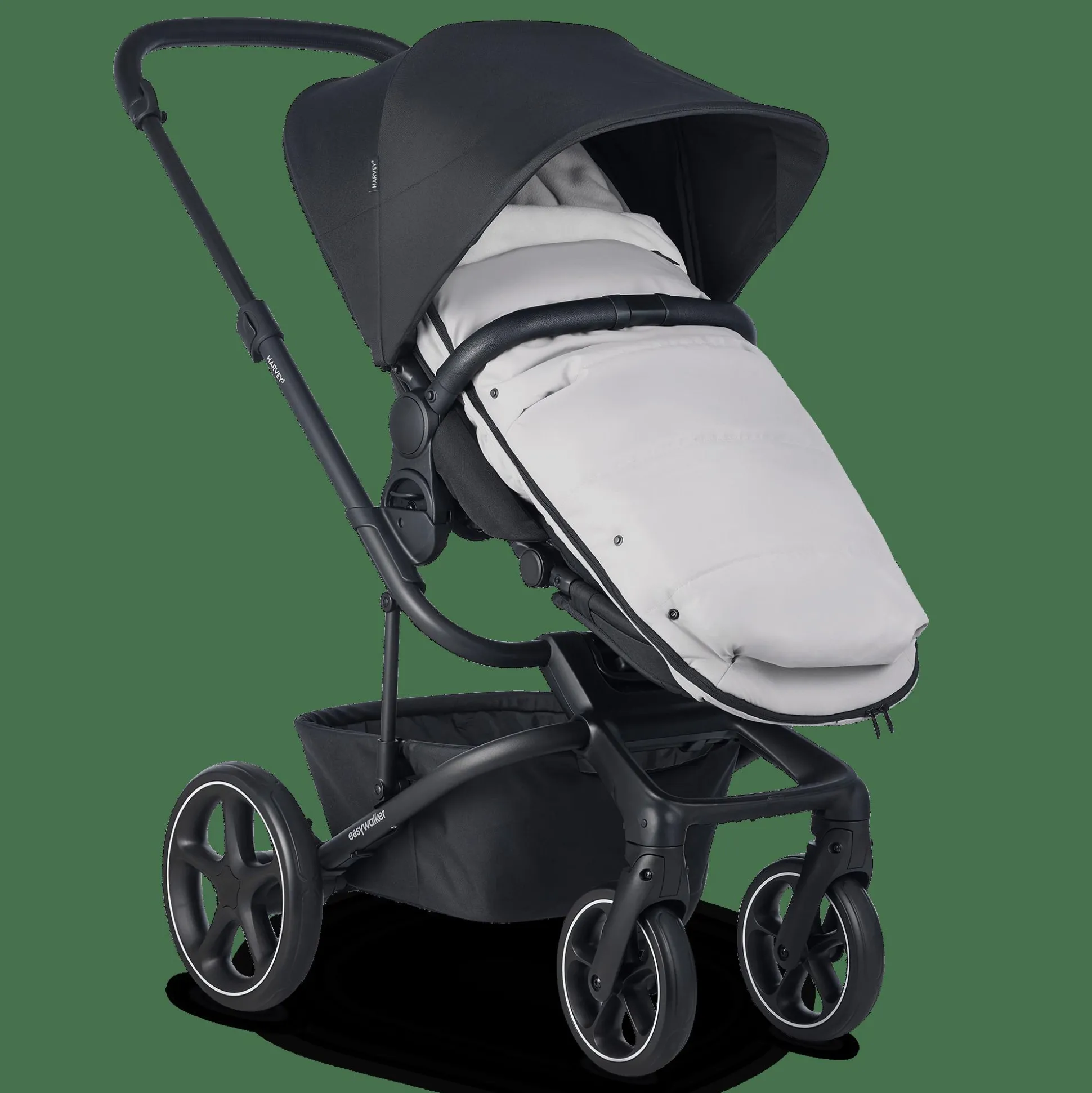 Universaler Fußsack Cotton Grey