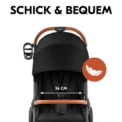 Uptown Black Melange Black