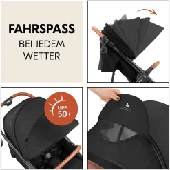 Uptown Black Melange Black