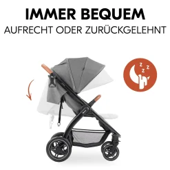 Uptown Black Melange Grey