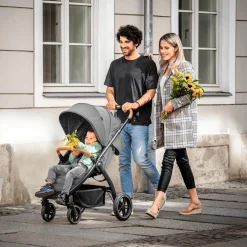 Uptown Black Melange Grey