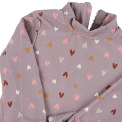 UV-Schutz Langarm-Schwimmshirt Herz