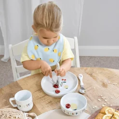 Value Pack Bib 5er Happy Fruits Lemon Multi-coloured Multi-coloured Multi-