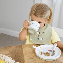 Value Pack Bib 5er Happy Fruits Lemon Multi-coloured Multi-coloured Multi-