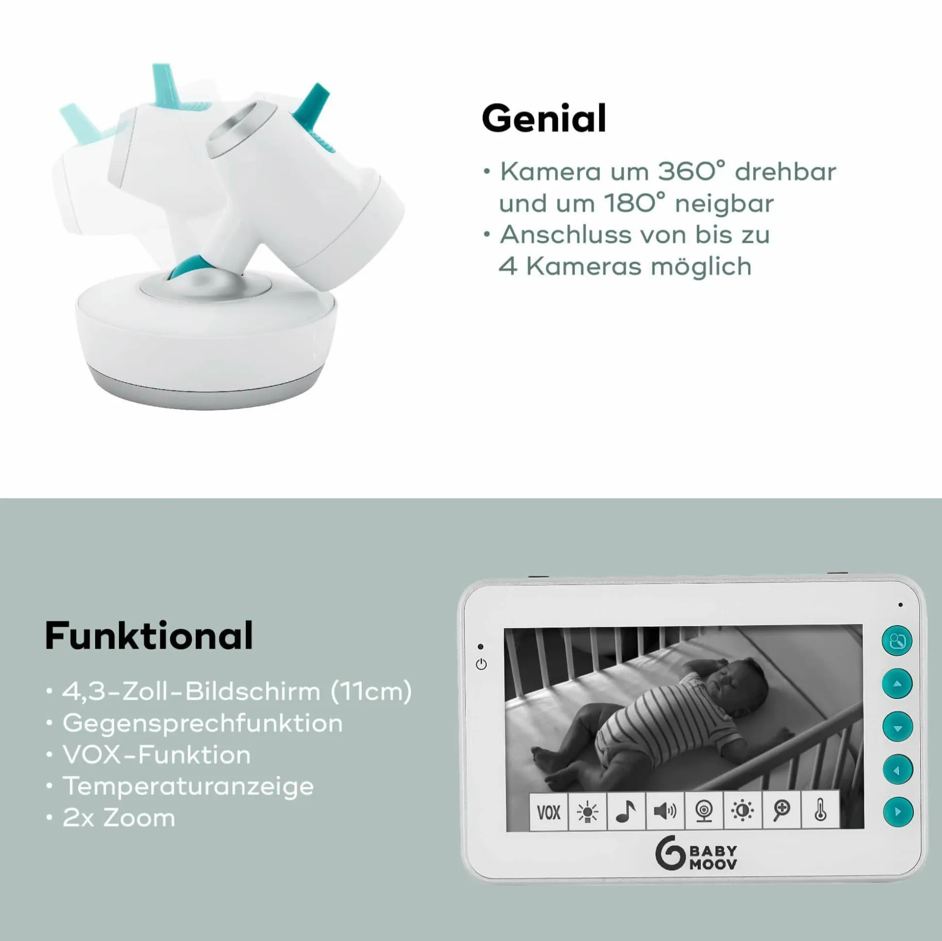 Video Babyphone YOO-Moov