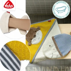 Waschhandschuh Fisch