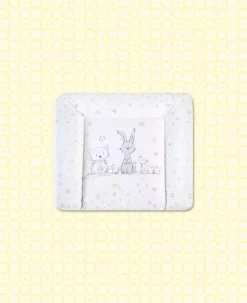 Wickelauflage Häschen und Eule