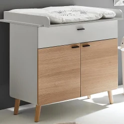Wickelkommode Lovis schmal – variable Wickelhöhe