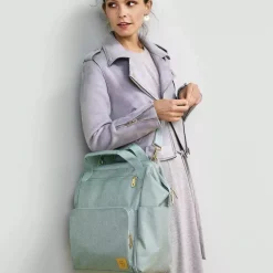 Wickelrucksack Glam Goldie mint