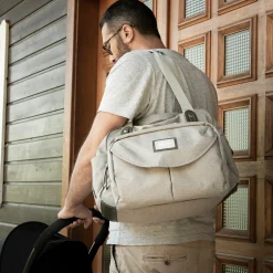 Wickeltasche Geneve II Heather Grey