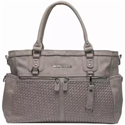 Wickeltasche Monaco Braided taupe