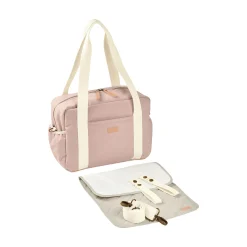 Wickeltasche Paris Dusty Pink