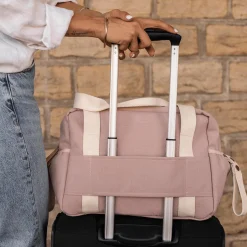 Wickeltasche Paris Dusty Pink