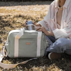 Wickeltasche Paris Sage Green