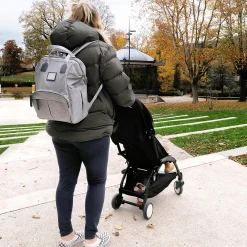 Wickeltasche Wellington Heather Grey