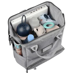 Wickeltasche Wellington Heather Grey