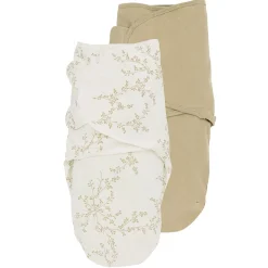 Wickeltuch 2er-Pack 0-3 Monate Branches/Uni