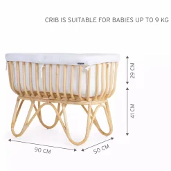 Wiege Rattan