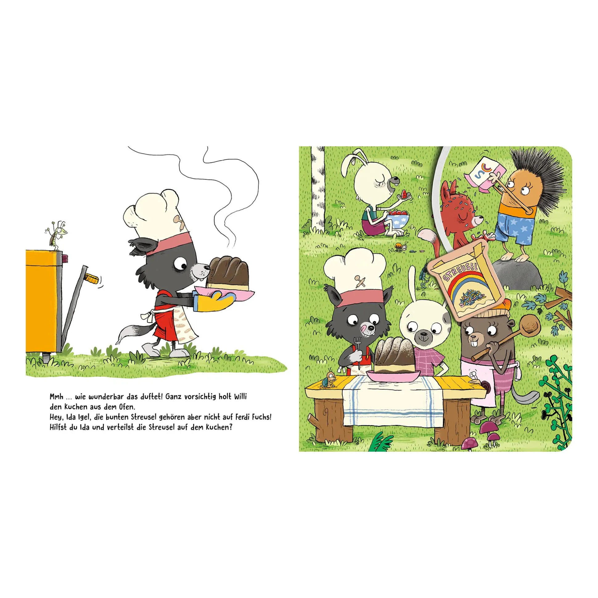 Willi Wölfchen "Wir backen einen Kuchen"