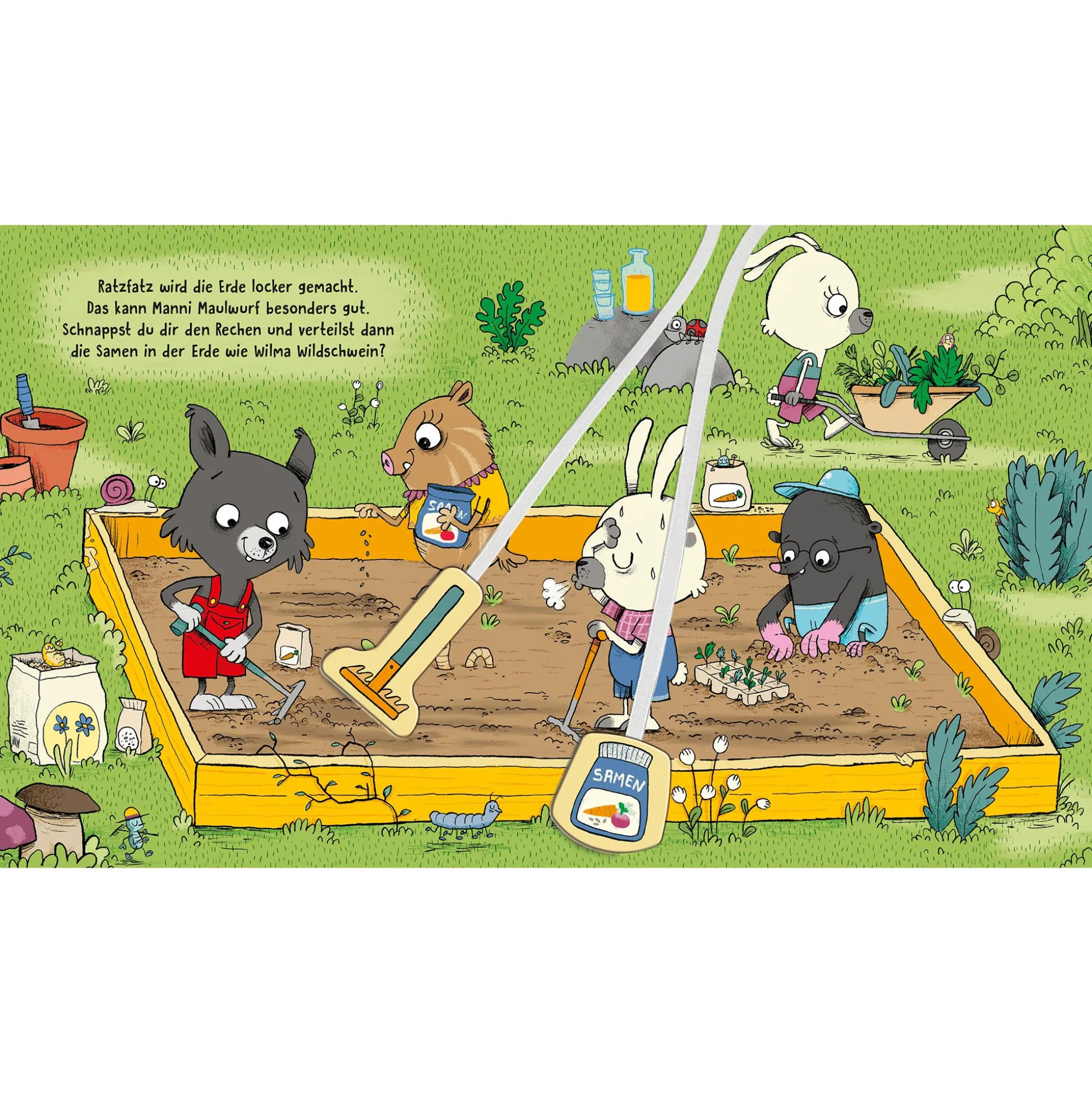 Willi Wölfchen: Wir buddeln im Garten