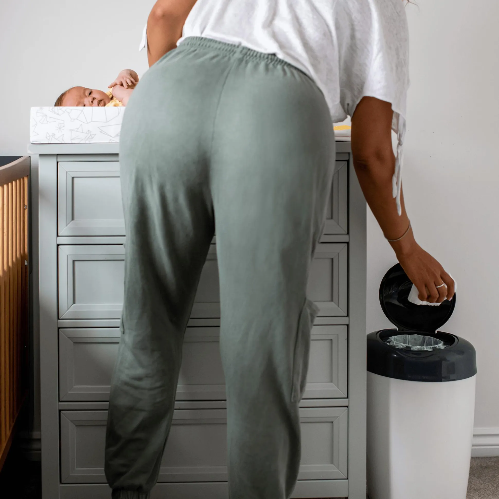 Windeleimer Simplee Sangenic mit 6 Nachfüllkassetten