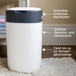 Windeleimer Twist & Click mit 4 Nachfüllkassetten