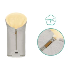 Winterfußsack Frost Champagner