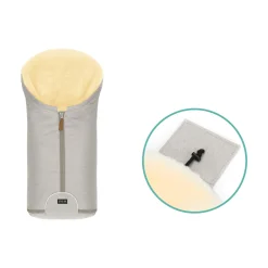 Winterfußsack Frost Champagner