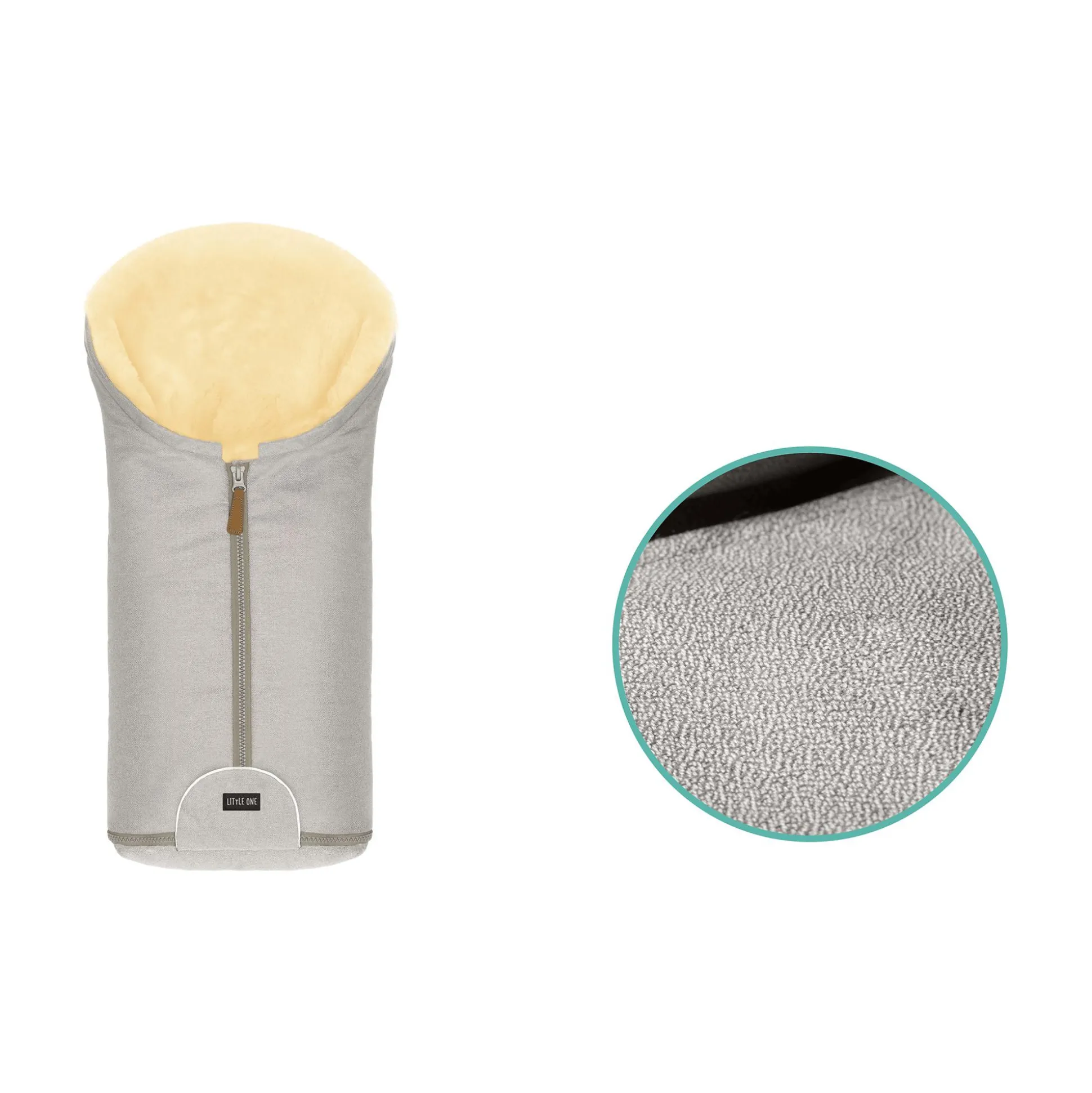 Winterfußsack Frost Champagner