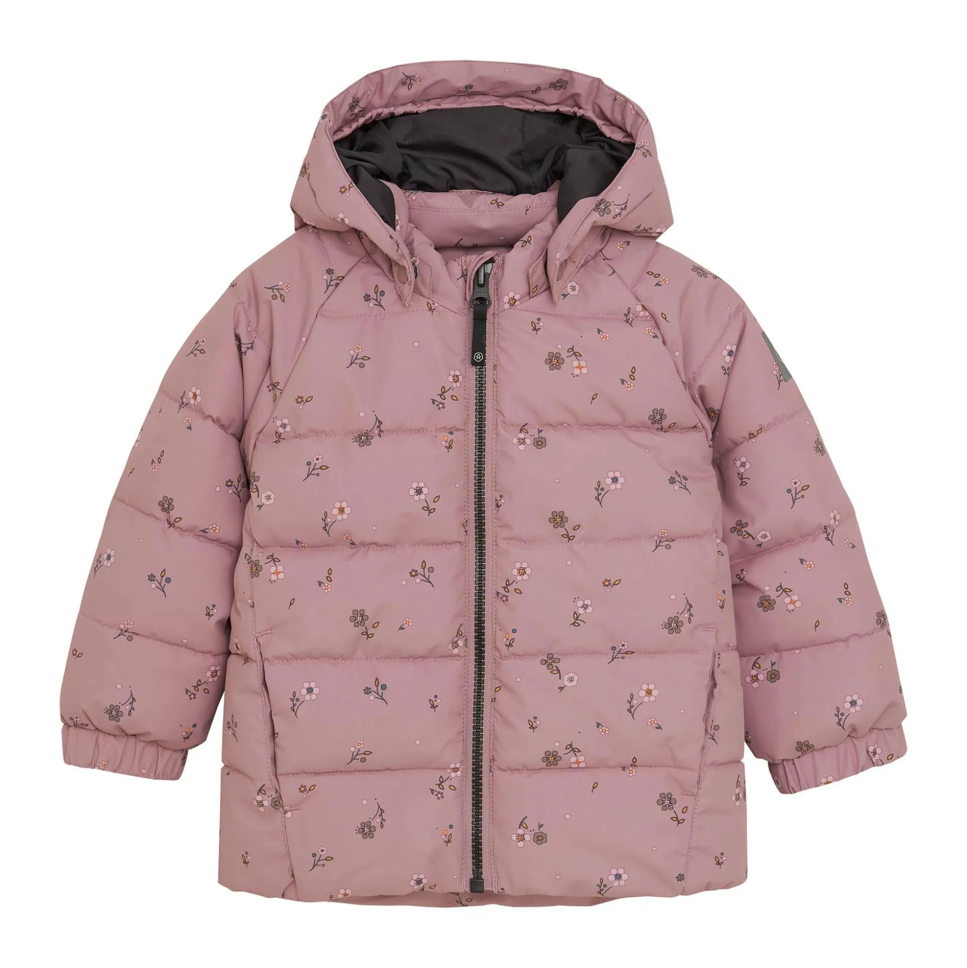 Winterjacke Blümchen