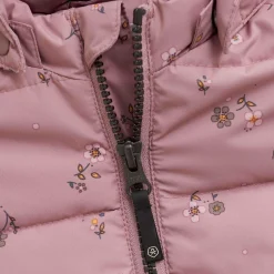 Winterjacke Blümchen