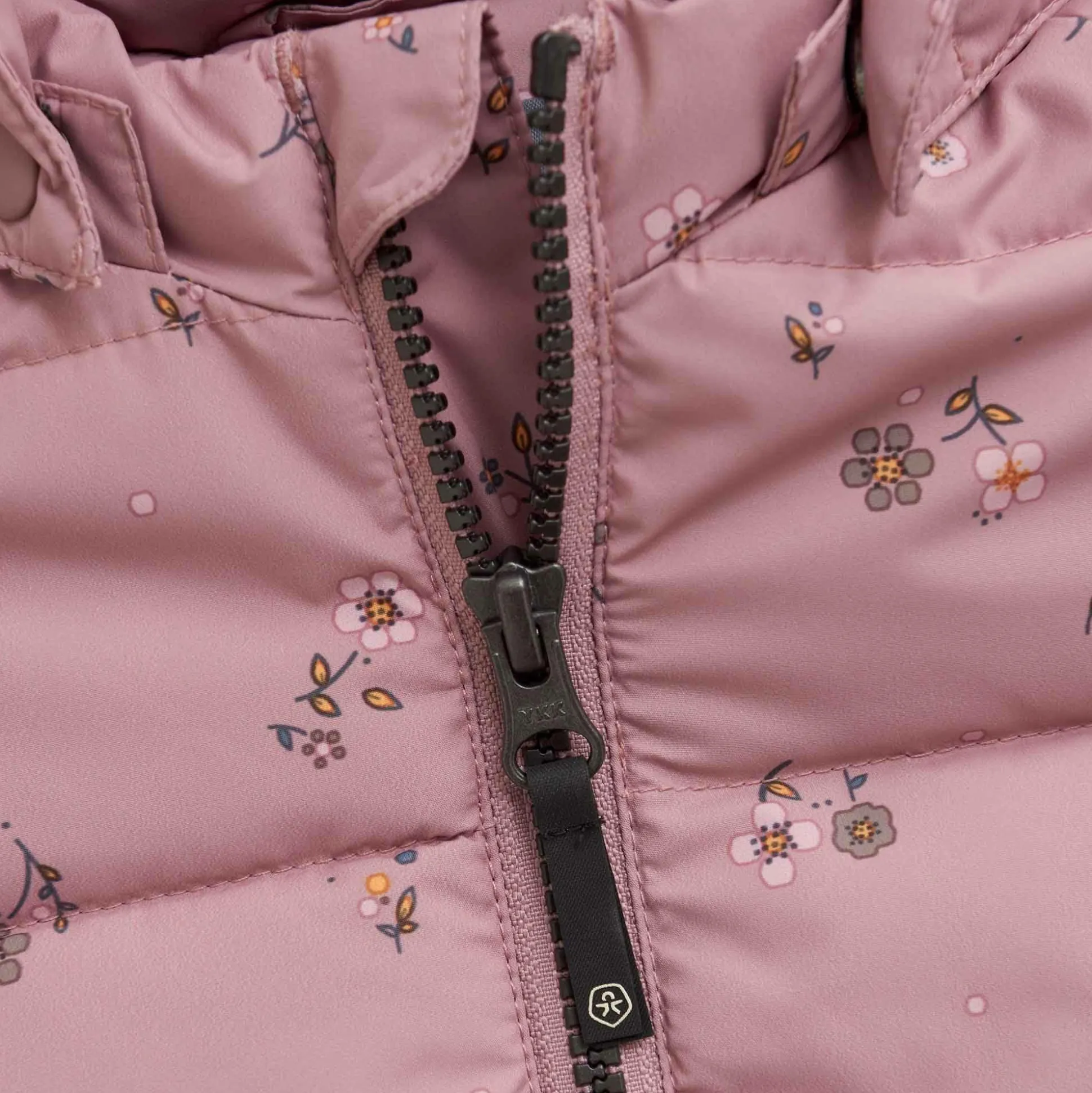 Winterjacke Blümchen