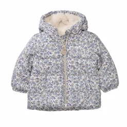 Winterjacke Blümchen
