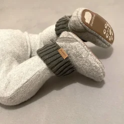 Wollfleece-Hausschuhe