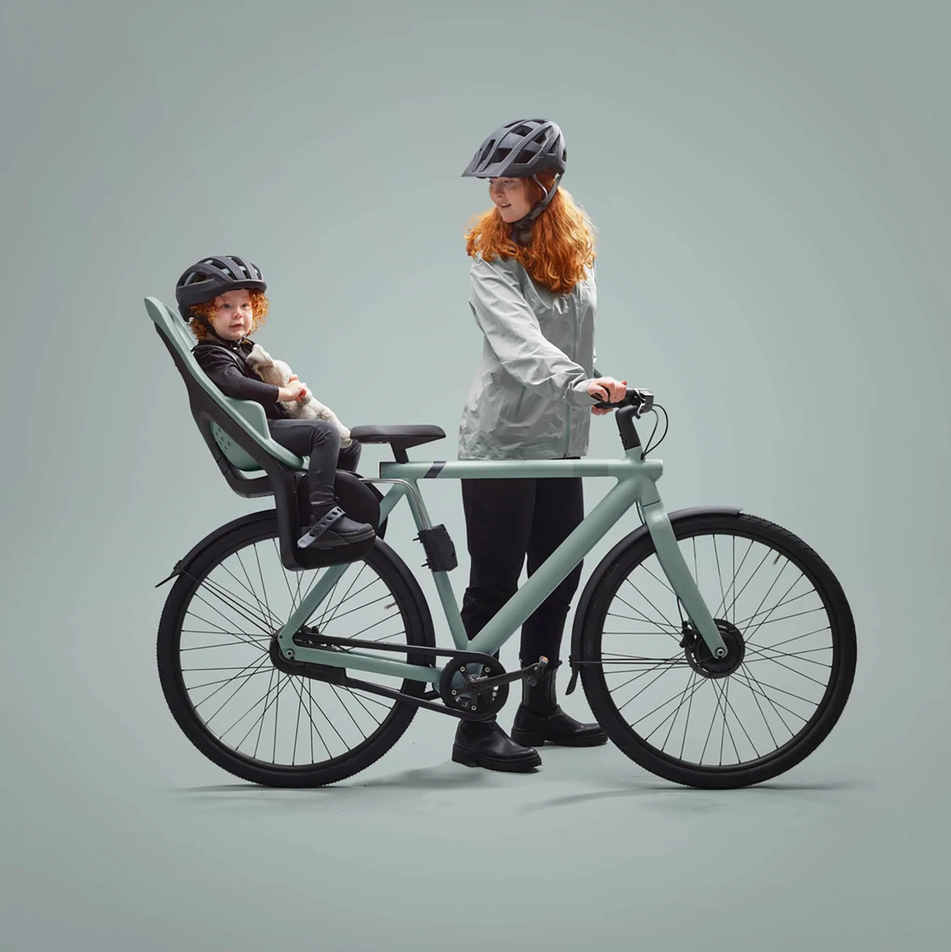 Yepp 2 Maxi Rahmenmontage Agave