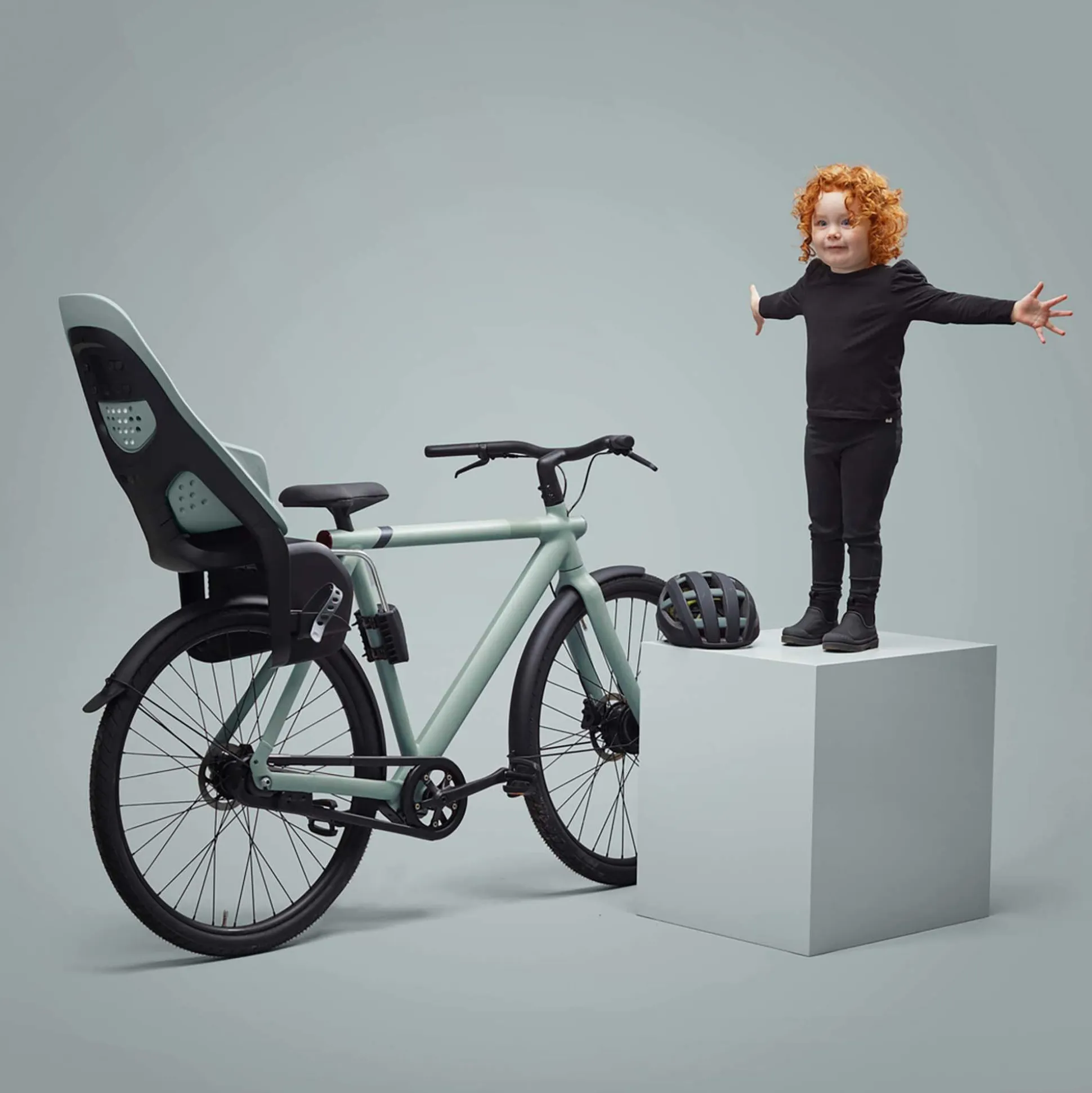 Yepp 2 Maxi Rahmenmontage Agave