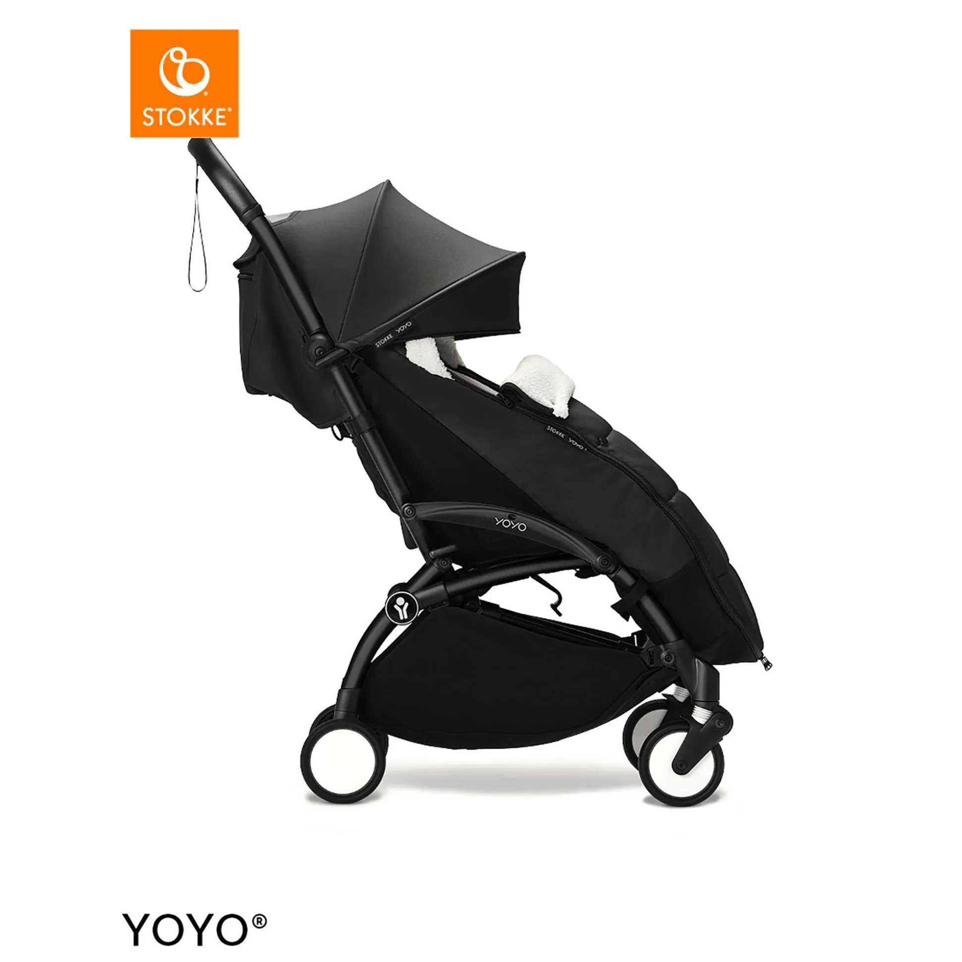 YOYO³ Fußsack Black 25