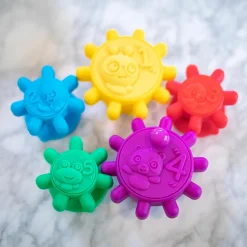 Zahnräder mit Saugnäpfen