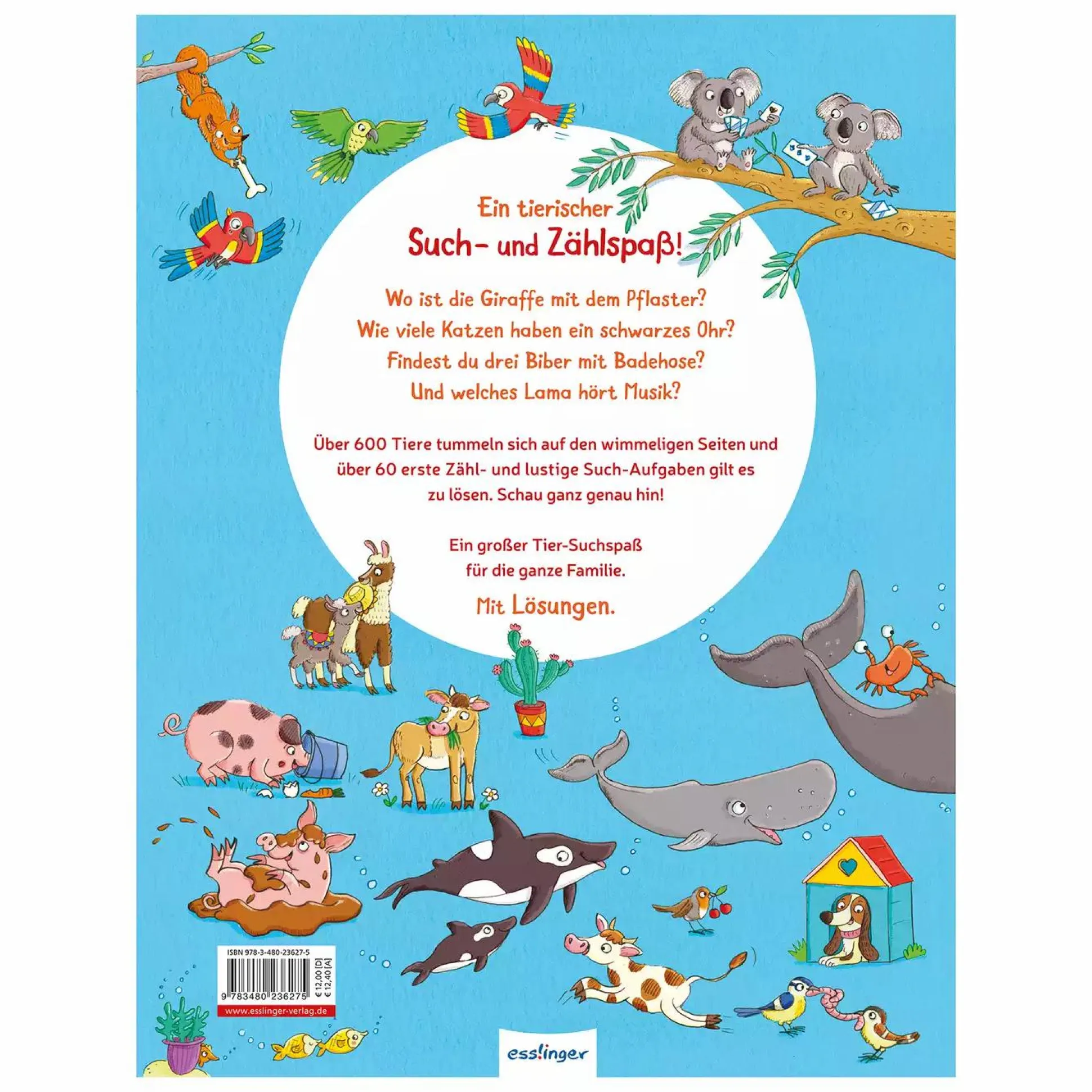 Zähl mal, such mal! Tiere